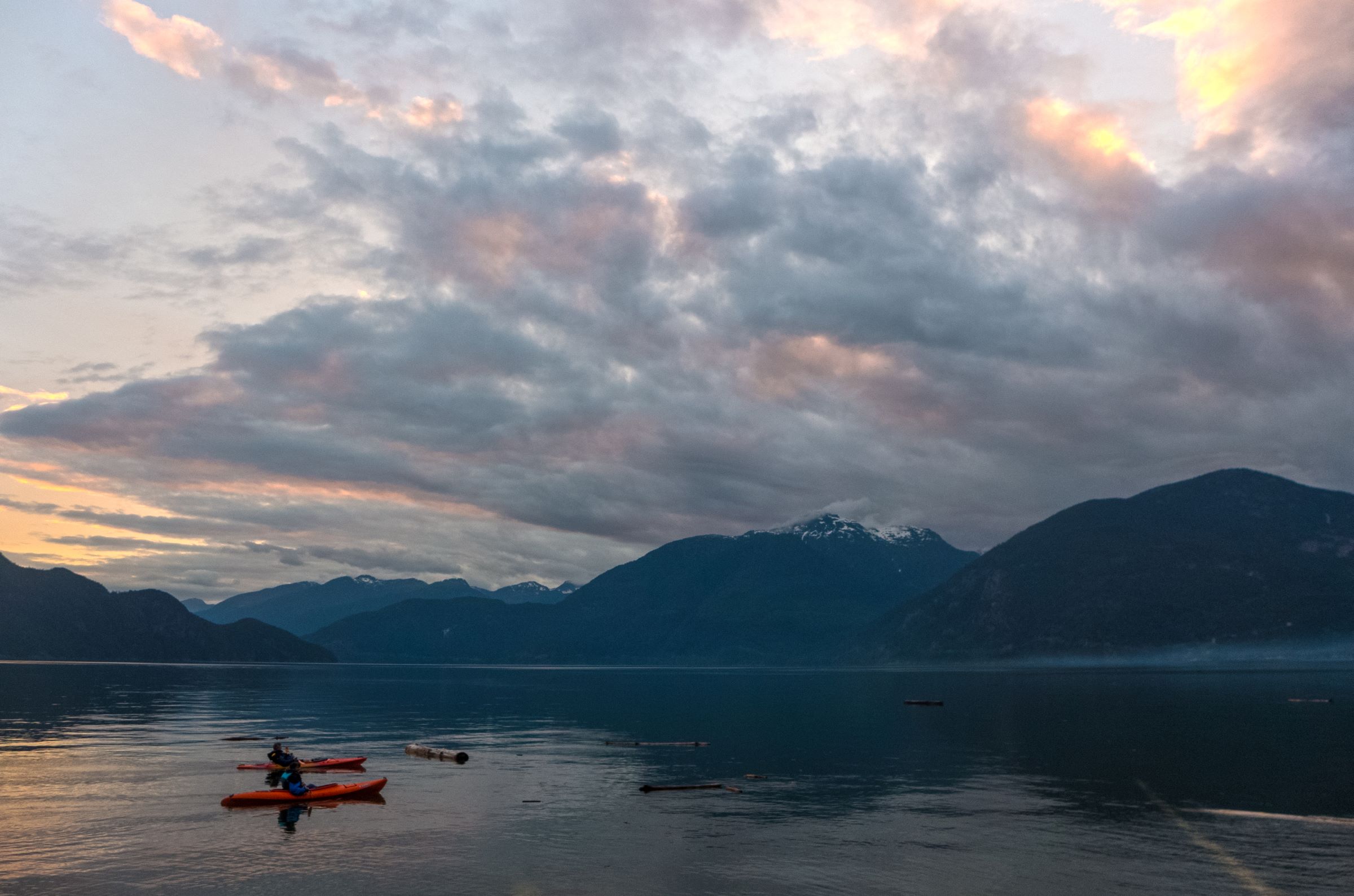 Kayakers in Howe Sound (Photo: Andreas Christen / Flickr Creative Commons)